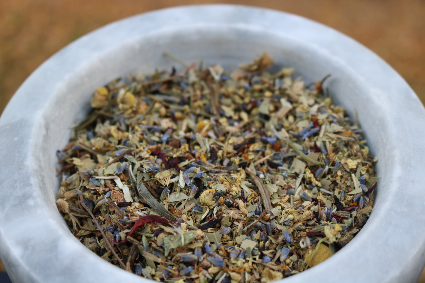 herbal tea bath bombs
