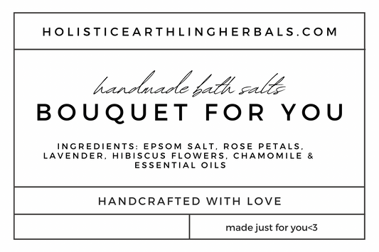 bouquets for you bath mix